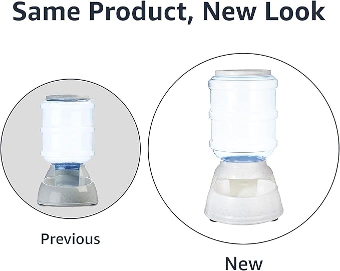 Basics Gravity Pet Food Feeder for Dogs and Cats