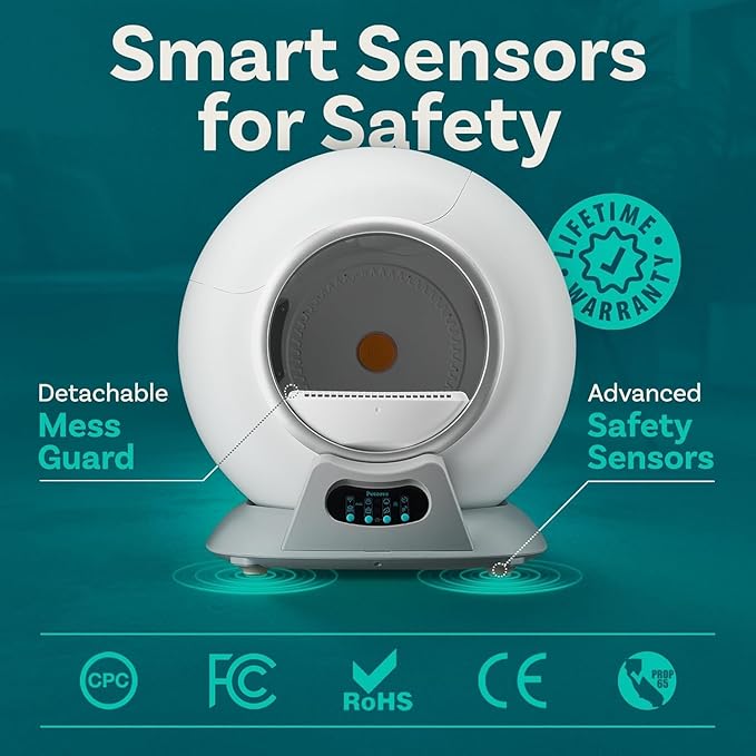Self Cleaning Automatic Litter Box with Wifi Control
