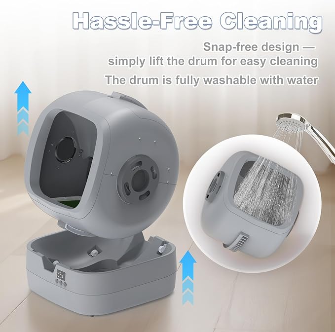 Automatic Cat Litter Box  with Self Cleaning and APP Control