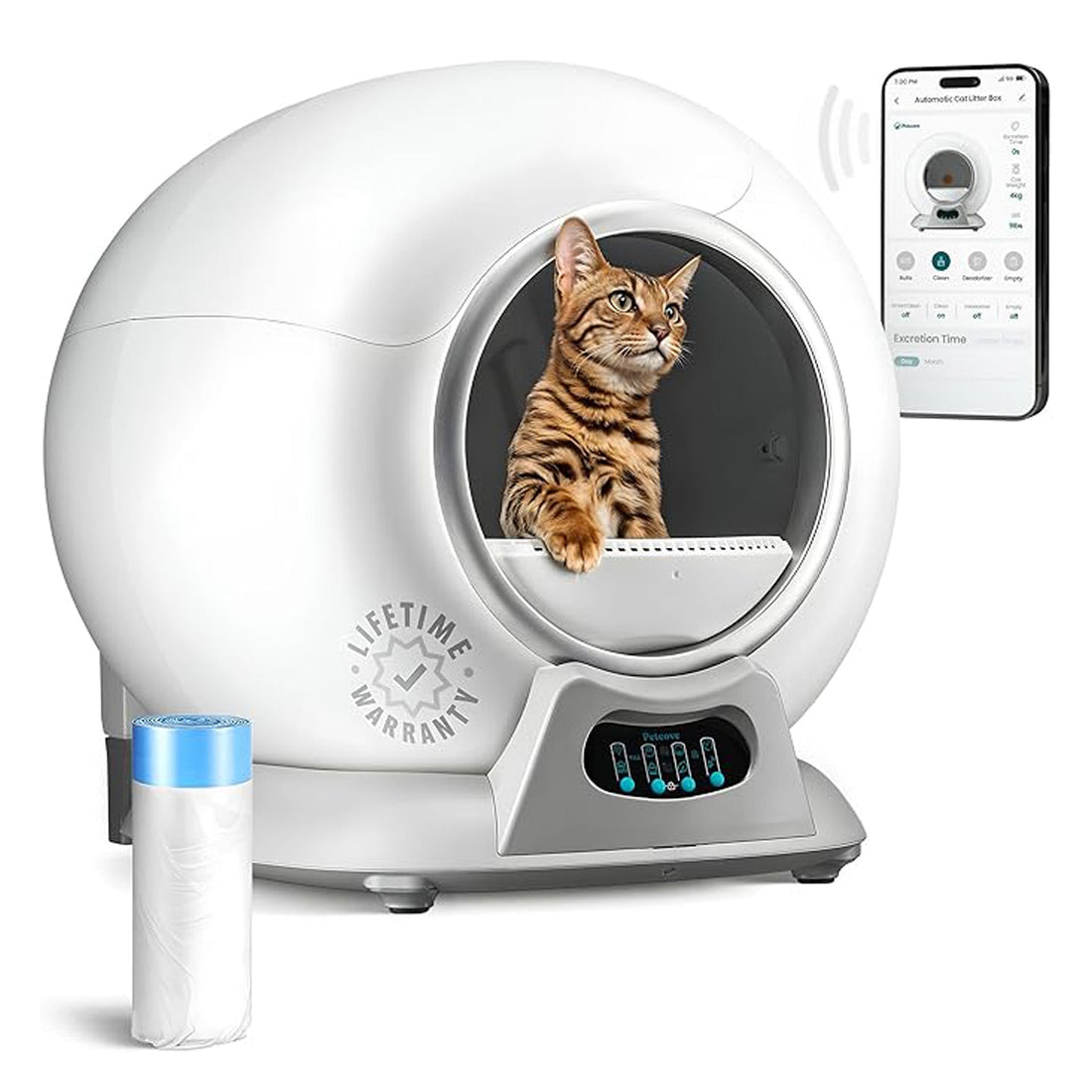 Revolutionize Your Cat's Hygiene with the Self Cleaning Automatic Litter Box