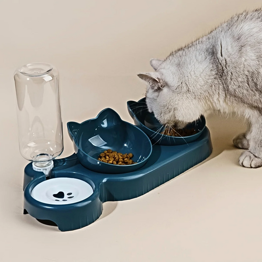 Elevate Your Cat's Dining Experience with Whisker® HydroFeed Pro 3 in 1