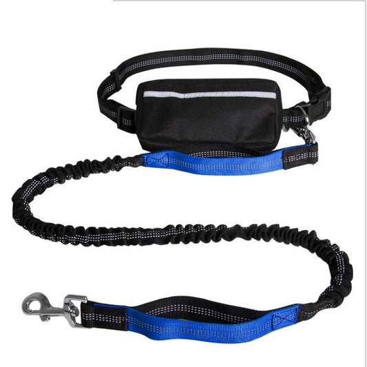 Elevate Your Outdoor Adventures with the Hands-Free Dog Leash and Waist Bag!