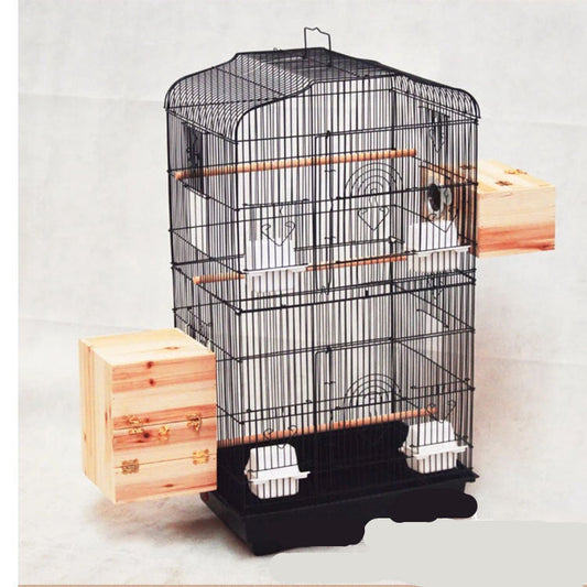 Create a Cozy Haven for Your Feathered Friends with Our Portable Wire Bird Cage
