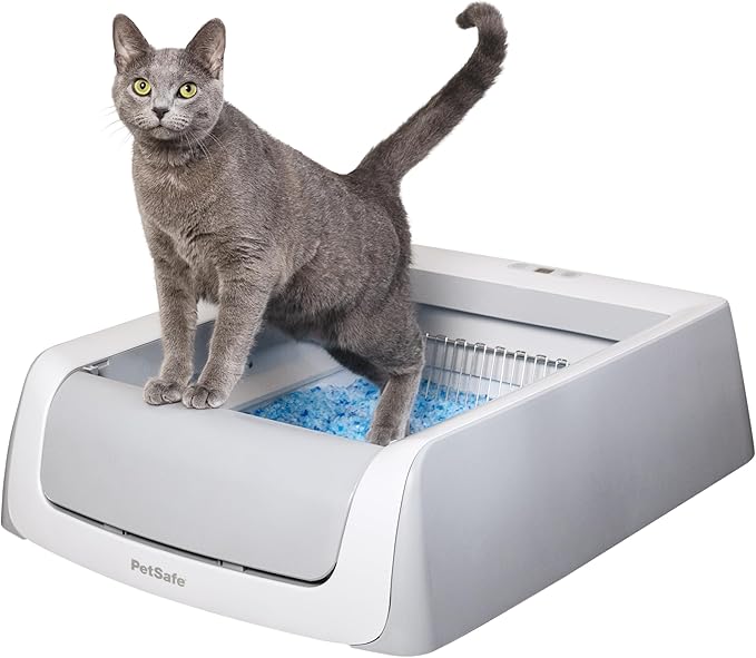 Transform Your Cat Care Routine with the Scoop Free Crystal Pro Self-Cleaning Litter Box