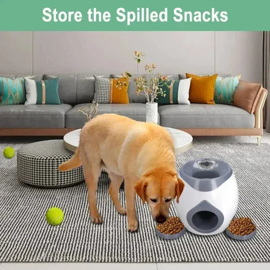 Unleash Fun and Learning with the Interactive Tennis Ball Dog Feeder!