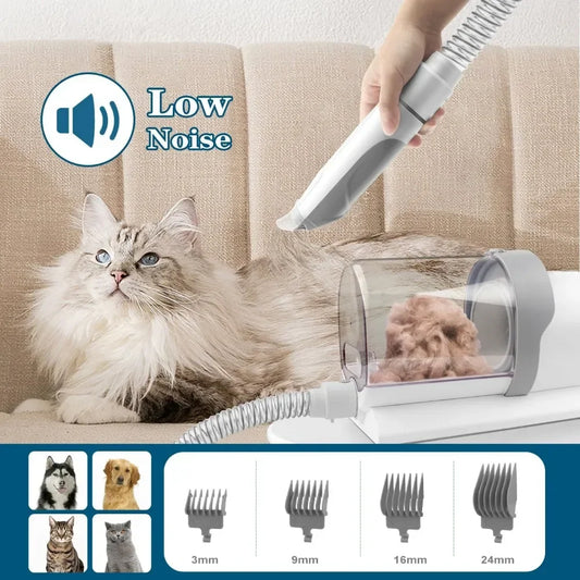 Transform Your Pet Grooming Experience with the 2.5L Pet Grooming Vacuum Kit!