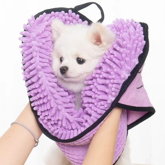 Transform Bath Time with the Super Absorbent Pet Bath Towel
