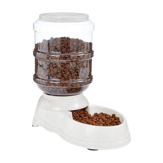 Basics Gravity Pet Food Feeder for Dogs and Cats