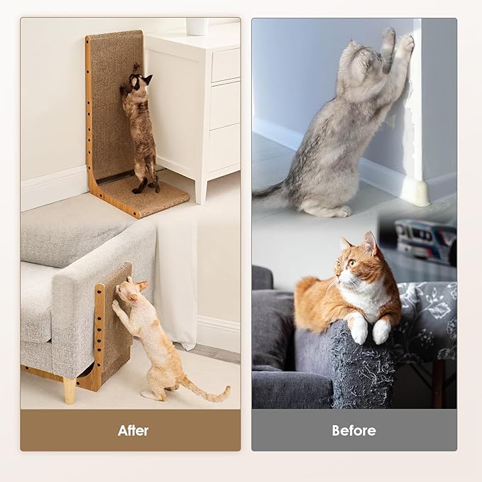 Cardboard Cat Scratcher for Indoor Kitten Cats