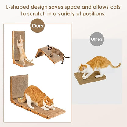 Cardboard Cat Scratcher for Indoor Kitten Cats